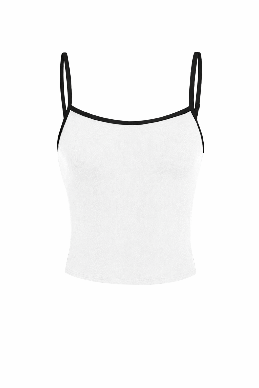 Lined tanktop in white