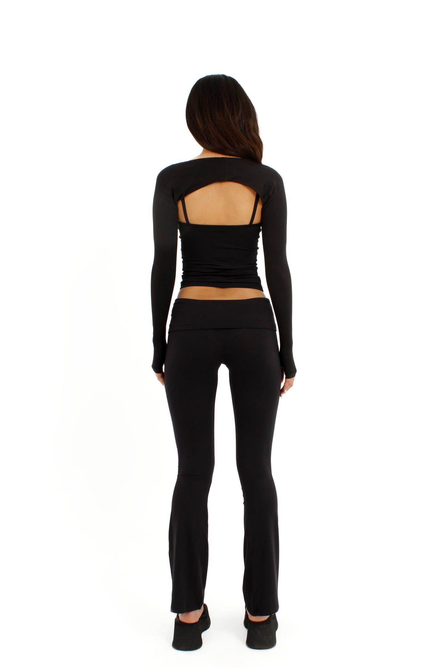 SCULPT YOGA PANTS IN BLACK